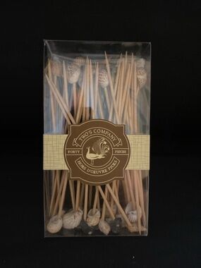 Two’s Company Sea Fare 40 Shell Hors D'oeuvre long picks for appetizers